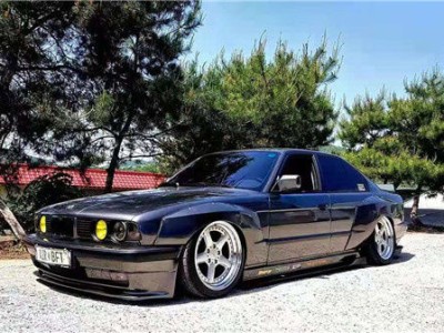 Build BMW E34 stancenation smoothly and gorgeously