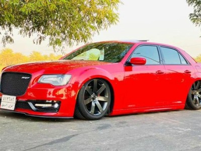 Classic Design Red Chrysler300C Stancenation Charming and Moving