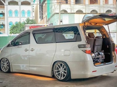 Toyota Alphard20 refits Stance Nation to sublimate the charm of the rear trunk