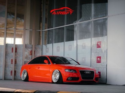 Elevated Elegance: Audi A4’s Stance Nation Transformation
