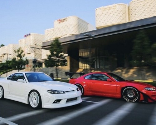Nissan Silvia stance nation  ‘one low covers all the ugly’