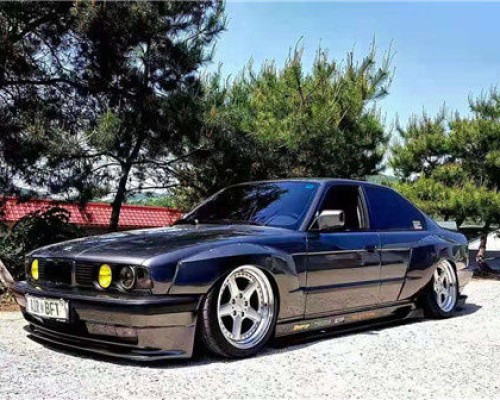 Build BMW E34 stancenation smoothly and gorgeously