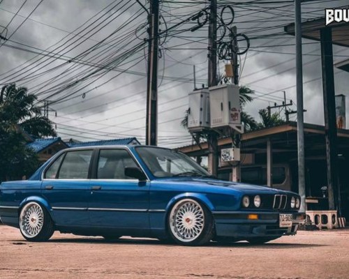 Reproduce the natural beauty of BMW E30 stancenation