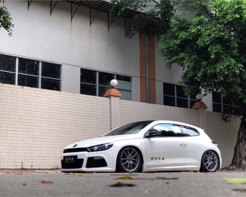 Personalized styling Volkswagen Scirocco stancenation for a cool summer