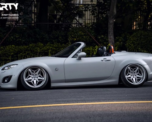 The Mazda MX-5 StanceNation Modified Car: A Dynamic Fusion of Style and Performance